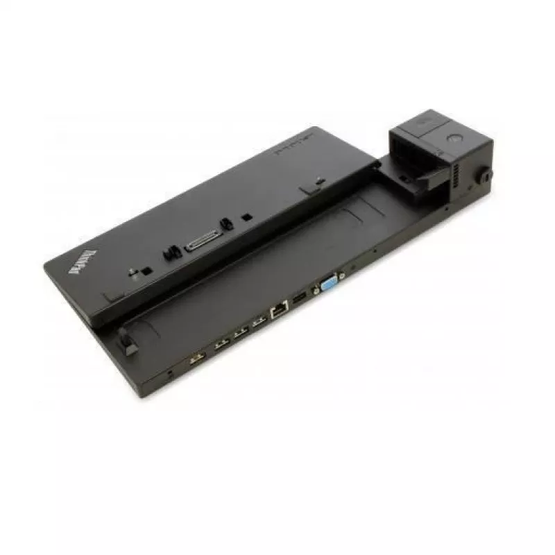 Lenovo 40A00065IT nešiojamojo kompiuterio dokas / prievadų replikatorius, juodas