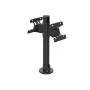 Ergonomic Solutions SpacePole POS SpacePole Arc VESA 75/100 nugarėlė prie nugarėlės laikiklis