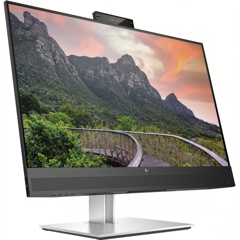 HP E27m G4 QHD USB-C konferencijų monitorius, kompiuterio monitorius 68,6 cm (27 colių) 2560 x 1440 pikselių Quad HD LCD juoda, sidabrinė