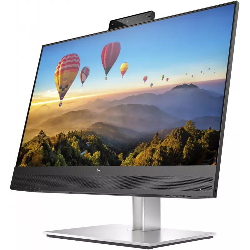 HP E24m G4 FHD USB-C konferencinis monitorius, kompiuterio monitorius, 60,5 cm (23,8 colio), 1920 x 1080 pikselių, Full HD, juodas, sidabrinis
