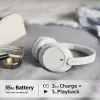 Sony WH-CH720 ausinės laidinės ir belaidės ant galvos Skambučiai / muzika USB Type-C Bluetooth balta