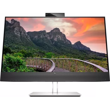 HP E27m G4 QHD USB-C konferencijų monitorius, 68,6 cm (27 col.), 2560 x 1440 pikselių, Quad HD, LCD, 5 ms, juoda, sidabrinė