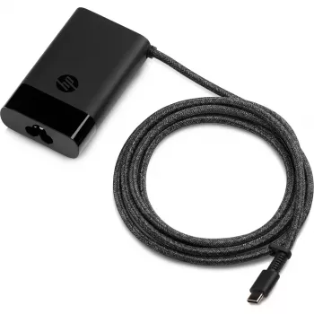 Nešiojamojo kompiuterio įkroviklis HP USB-C 65 W vidinis maitinimo šaltinis 5–20 V juodas