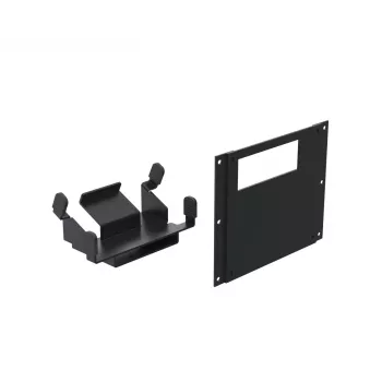 Ergonomic Solutions SpacePole Kiosk SPK612-02 POS sistemos priedas POS spausdintuvo dangtelis Juodas Metalas