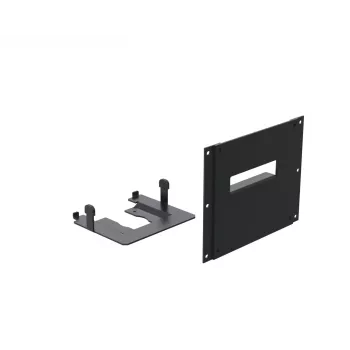Ergonomic Solutions SpacePole Kiosk SPK610-02 POS sistemos priedas POS spausdintuvo dangtis, juodas, metalinis