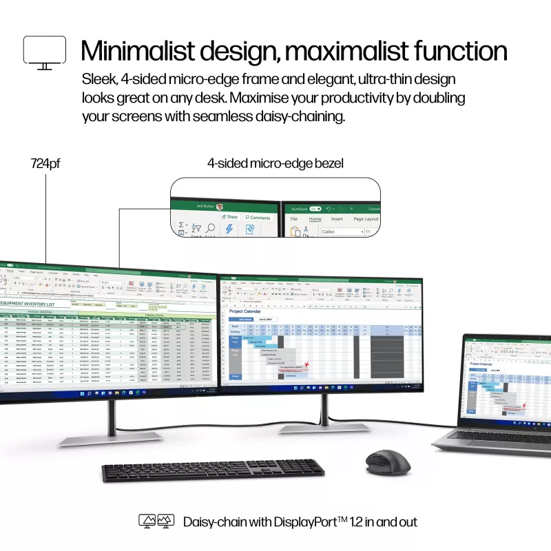 Monitorius HP Series 7 Pro 23.8 col. FHD LCD 1920x1080