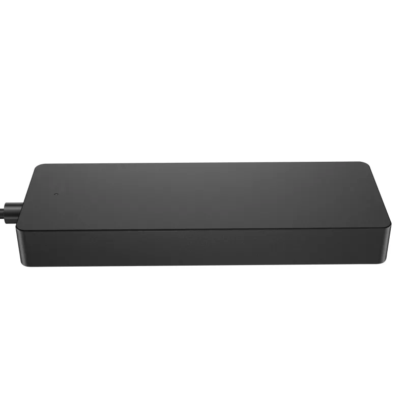 USB-C Travel Hub G3 — HP, USB 3.2 Gen 2 Type-C host, HDMI, USB-A, PD iki 65 W, 116×41.9×14.5 mm
