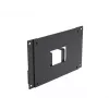 Ergonomic Solutions SpacePole Kiosk SPK600-02 POS sistemos priedas POS skaitytuvo gaubtas Juoda Metalas