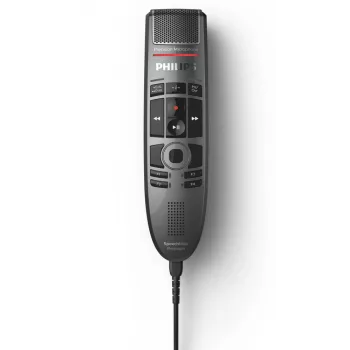 Mikrofonas Philips SpeechMate Premium Touch juodas vienkryptis USB laidinis -37 dB