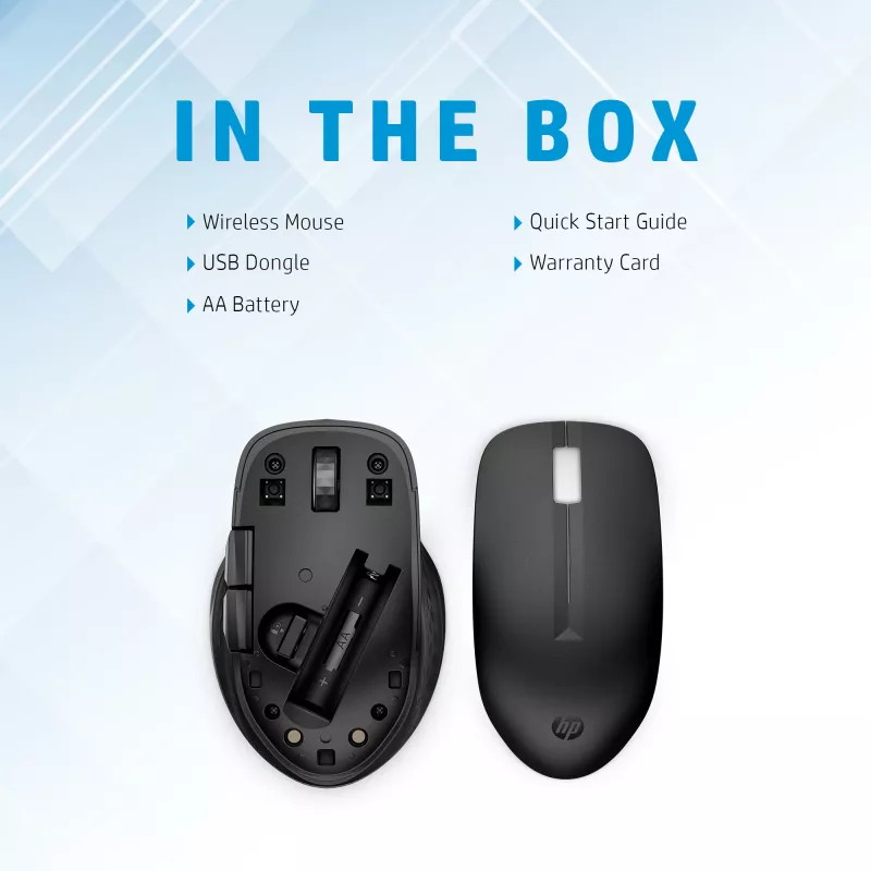 Pelė HP 435 Multi-Device Wireless RF Wireless + Bluetooth