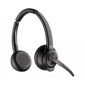 HP Poly Savi 8220 UC Microsoft Teams sertifikuotos DECT 1880–1900 MHz USB-A ausinės