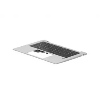 Nešiojamojo kompiuterio viršutinis dangtelis su klaviatūra HP N09276-131 — juoda atsarginė dalis