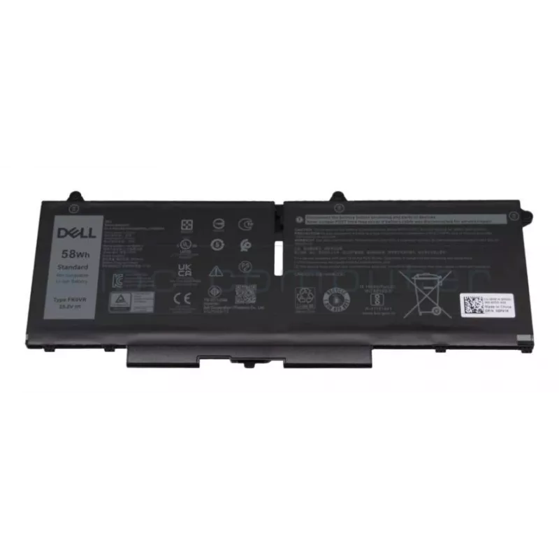 “Origin Storage” Dell 58WHr 4C baterija, 3625 mAh, 58 Wh, ličio jonų (Li-Ion), 15,2 V, juoda, 1 vnt.