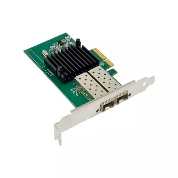 PCIe x4 Tinklo Adapteris MicroConnect MC-PCIEX4-I350-F2 su Intel I350 mikroschemų rinkiniu, dviejų prievadų