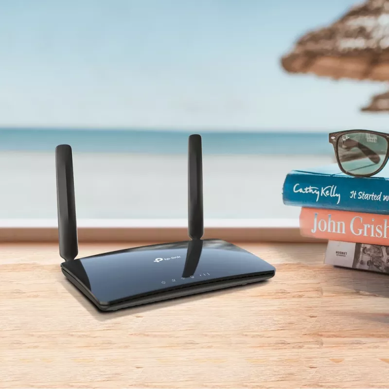 TP-Link Archer AC1200 belaidis dviejų dažnių 4G LTE maršrutizatorius, Wi-Fi 5 (802.11ac), dviejų dažnių (2,4 GHz / 5 GHz), Ethernet LAN, 3G, juodas, stalinis maršrutizatorius