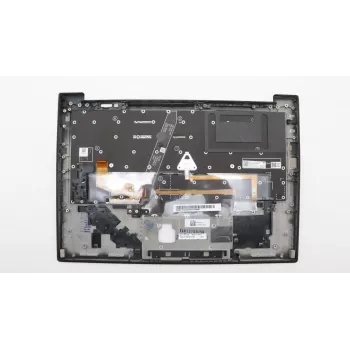 Viršutinio dangčio ir klaviatūros komplektas, skirtas „Lenovo ThinkPad X1 Carbon Gen 10“ – juodas, atsarginė dalis 5M11H44236