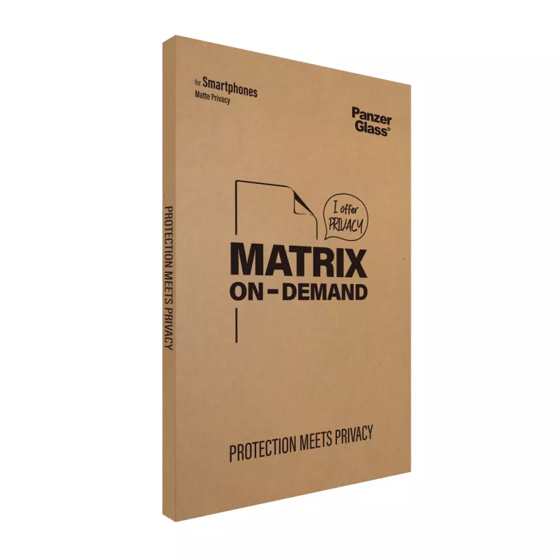 PanzerGlass ® Matte Privacy MATRIX plėvelė išmaniajam telefonui (10 vnt.)