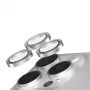 PanzerGlass SAFE. by ® Kameros objektyvo apsauga Glitter Sidabrinė iPhone 16 Pro | 16 Pro Max