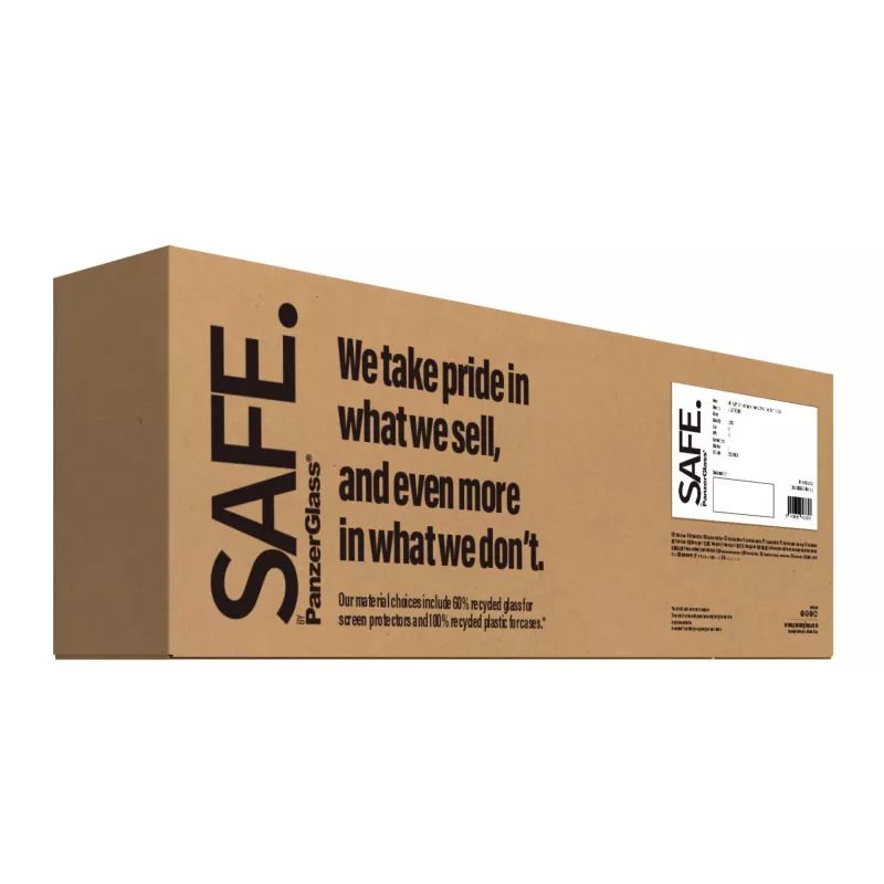 PanzerGlass SAFE. by ® TPU dėklas permatomas iPhone 16 | DIDMENINĖ