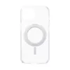PanzerGlass CARE™ by ® dėklas permatomas su sidabriniu stovu ir MagSafe, skirtas iPhone 15