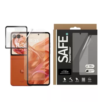 PanzerGlass SAFE. by ® Ekrano apsauga Motorola Razr 60 | Razr 50 | Stiklas ir plėvelė
