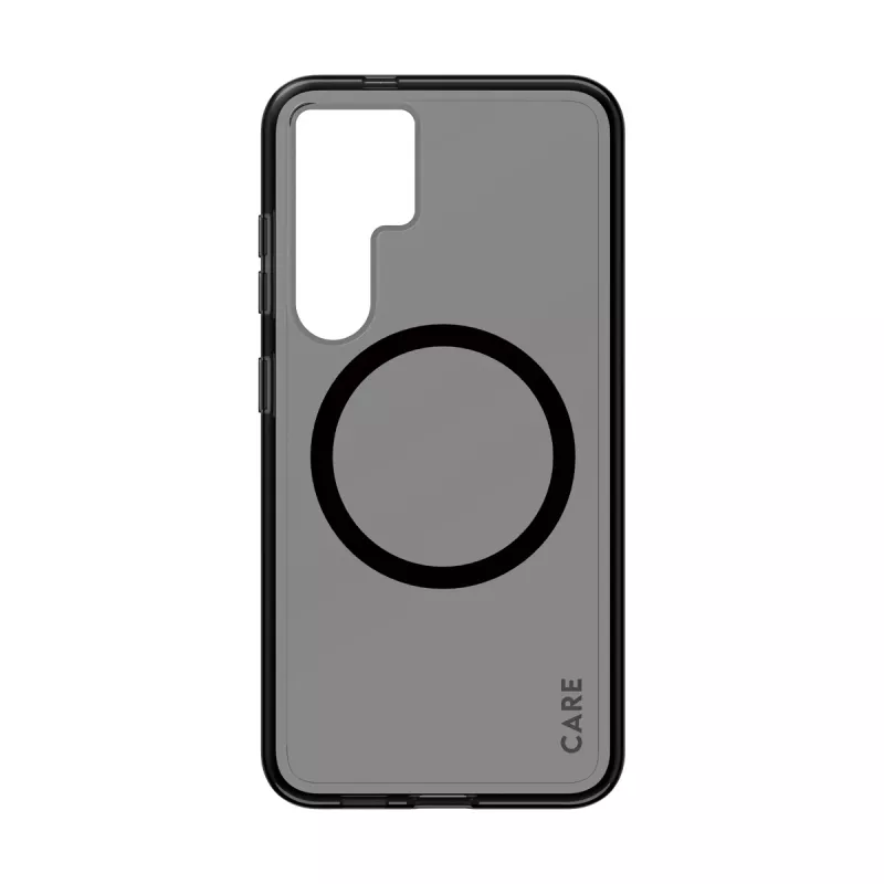 PanzerGlass CARE™ by ® Urban Combat Case Smokey w. Juoda Qi Suderinama Samsung Galaxy S24