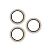PanzerGlass ® Hoops® Fotoaparato objektyvo apsauga Glitter Gold iPhone 17 Pro | iPhone 17 Pro Max | iPhone 16 Pro | 16 Pro Max