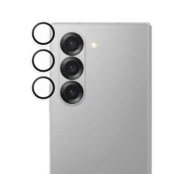 Fotoaparato objektyvo apsauginis stiklas PanzerGlass Hoops skaidrus Samsung Galaxy Z Fold7 (grūdintas stiklas, silikonas)