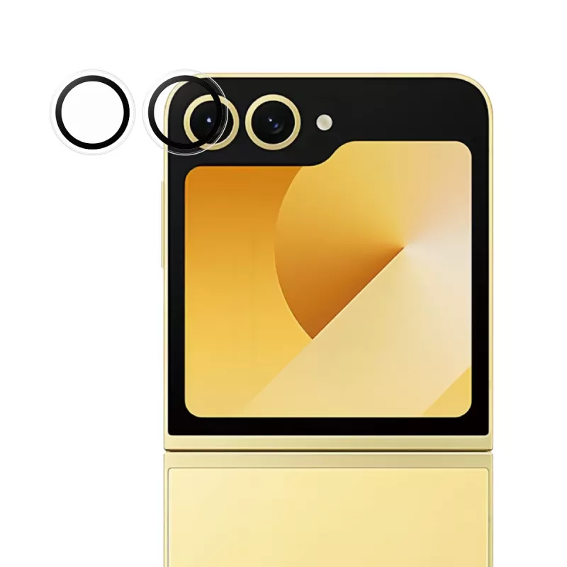 PanzerGlass ® Hoops® kameros objektyvo apsauga, permatoma, Samsung Galaxy Z Flip7 FE