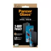“PanzerGlass” dvipusio privatumo ekrano apsauga “Samsung Galaxy S26” — itin platus pritaikymas, PET + silikonas, atspari įbrėžimams ir smūgiams