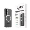 Apsauginis dėklas PanzerGlass CARE Urban Explorer dėklas Samsung Galaxy S26+ — permatomas, balti Qi elementai