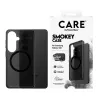 Apsauginis telefono dėklas PanzerGlass CARE™ Smokey Case su juodąja Qi, skirtas Samsung Galaxy S26