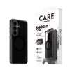 Apsauginis telefono dėklas PanzerGlass CARE™ Smokey Case su juodąja Qi, skirtas Samsung Galaxy S26