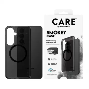 PanzerGlass CARE™ by ® Urban Explorer Case Smokey w. Juoda Qi Samsung Galaxy S26+