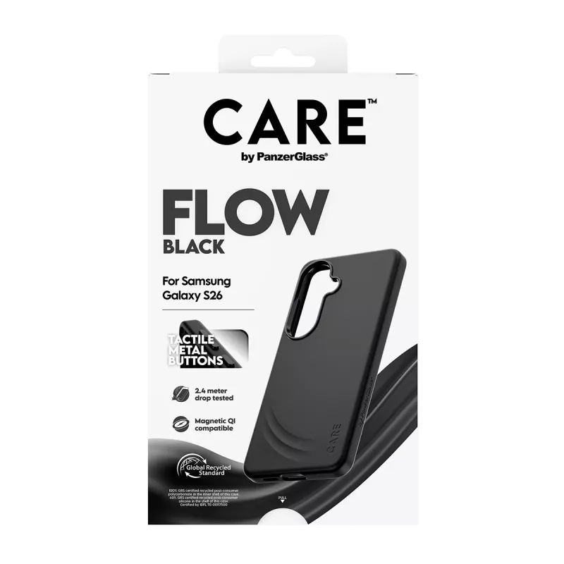 PanzerGlass CARE™ by ® Flow Case Juoda w. Qi Samsung Galaxy S26