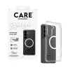 “PanzerGlass CARE™ by ® Samba” dėklas permatomas su baltu Qi Samsung Galaxy S26+