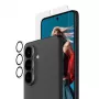 PanzerGlass ekrano apsaugos rinkinys, skirtas Samsung Galaxy S26 — Hoops 2-in-1 Ultra-Wide Fit, grūdintas stiklas + PET/silikoniniai sluoksniai