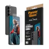 PanzerGlass ekrano apsaugos rinkinys, skirtas Samsung Galaxy S26 — Hoops 2-in-1 Ultra-Wide Fit, grūdintas stiklas + PET/silikoniniai sluoksniai