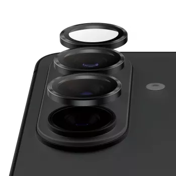 Fotoaparato objektyvo apsauga PanzerGlass Hoops Ceramic II, skirta Samsung Galaxy S26 / S26+, grūdintas stiklas, silikonas, permatoma