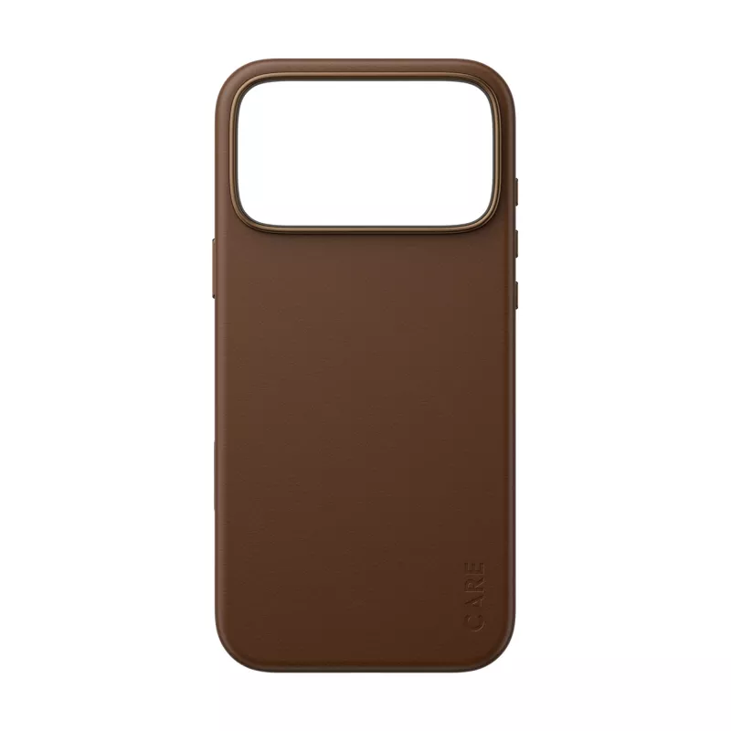 Telefono dėklas PanzerGlass CARE Solo Case Brown, skirtas Apple iPhone 17 Pro Max, dėklas, rudas