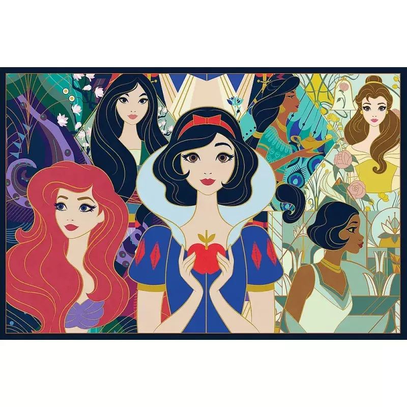 Dėlionė TREFL Puzzle 2x200 vienetų Disney Princess – 2 dėlionės, po 200 vienetų