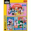 Dėlionė TREFL Puzzle 2x200 detalių „Laikas su draugais Miki Donald“ — 2 dėlionės, po 200 vnt.