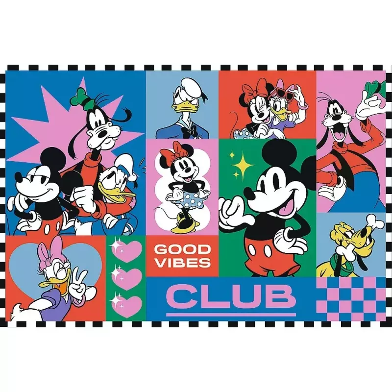 Dėlionė TREFL Puzzle 2x200 detalių „Laikas su draugais Miki Donald“ — 2 dėlionės, po 200 vnt.
