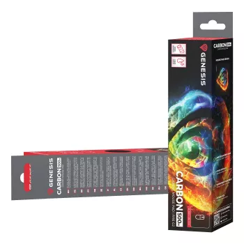 GENESIS Carbon 500 M Fire G2 Žaidimų pelės kilimėlis Įvairiaspalvis