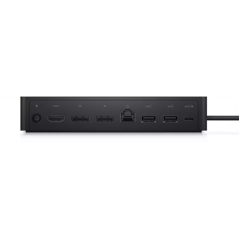 DELL Universal Dock - UD22, dokinė stotelė, USB 3.2 Gen 2 (3.1 Gen 2) Type-C, 96 W, 10,100,1000 Mbit/s, juoda, 5120 x 2880 pikselių