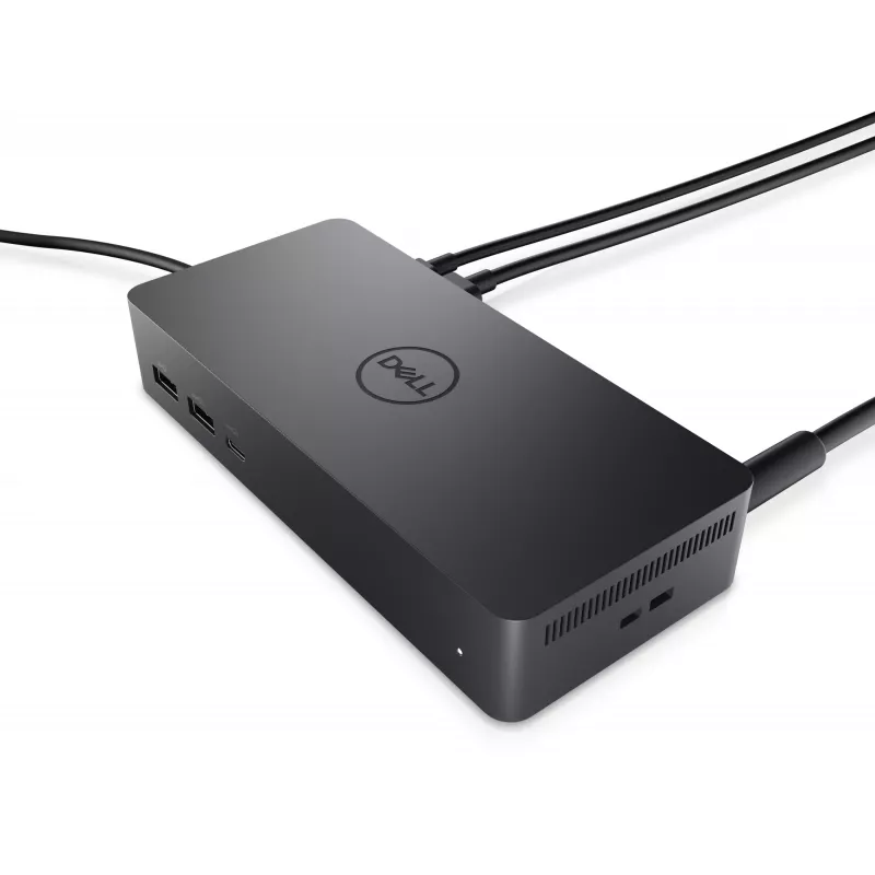 DELL Universal Dock - UD22, dokinė stotelė, USB 3.2 Gen 2 (3.1 Gen 2) Type-C, 96 W, 10,100,1000 Mbit/s, juoda, 5120 x 2880 pikselių