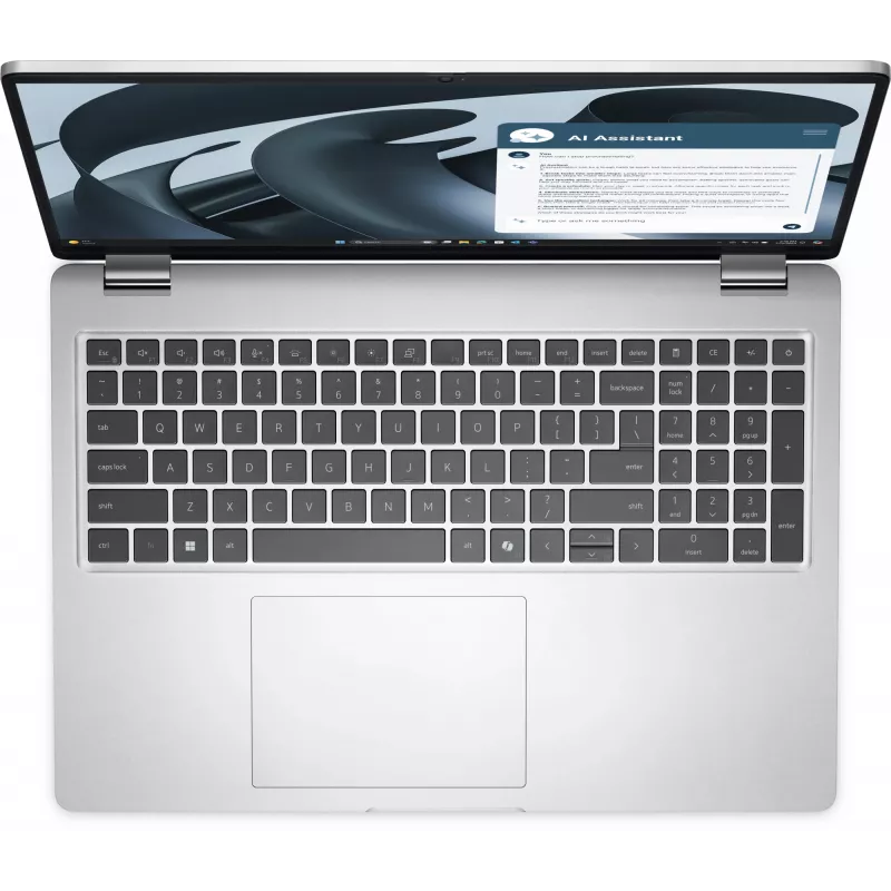 DELL Pro 16 Plus PB16255 AMD Ryzen™ 5 PRO 230 nešiojamasis kompiuteris 40,6 cm (16 colių) Full HD+ 16 GB LPDDR5x-SDRAM 512 GB SSD Wi-Fi 7 (802.11be) Windows 11 Pro aliuminis
