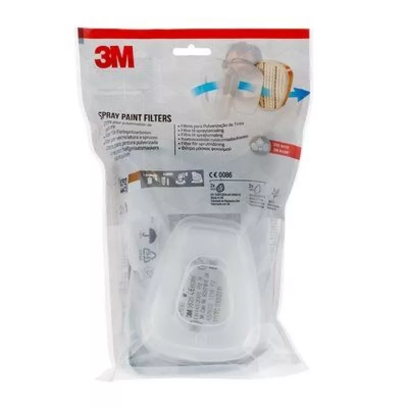3M 7100140666 dalelių filtras 2 vnt.