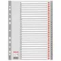 Esselte Index 1-31 PP A4 Pilka, skaitmeninis skirtukų rodyklė, polipropilenas (PP), A4, 225 mm, 297 mm, 1 vnt.