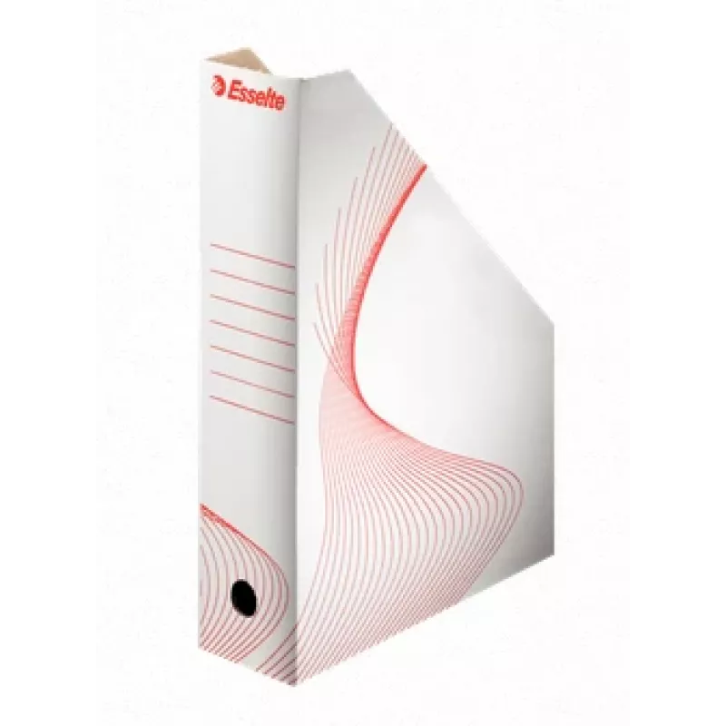 Dokumentų saugojimo dėžutė ESSELTE 49322, balta, 80×322×254 mm, 90 g